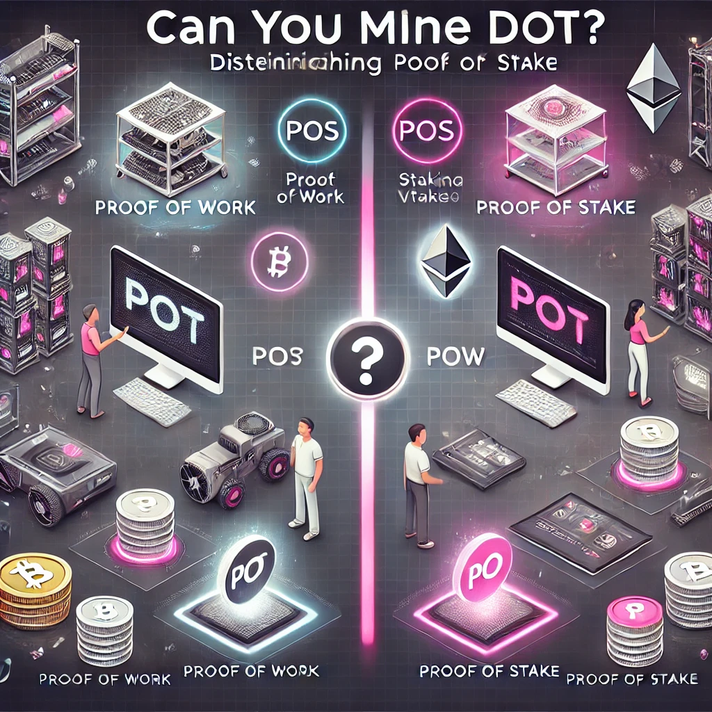 Peut-on miner du DOT ? Distinguer PoS et PoW